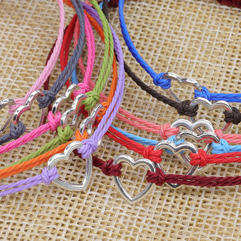 Wholesale Love Bracelet Wax Thread Braided ACC-BT-YiYe006