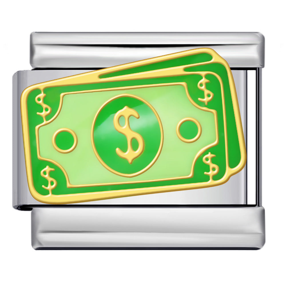 Wholesale  Italian module   stainless steel bracelet