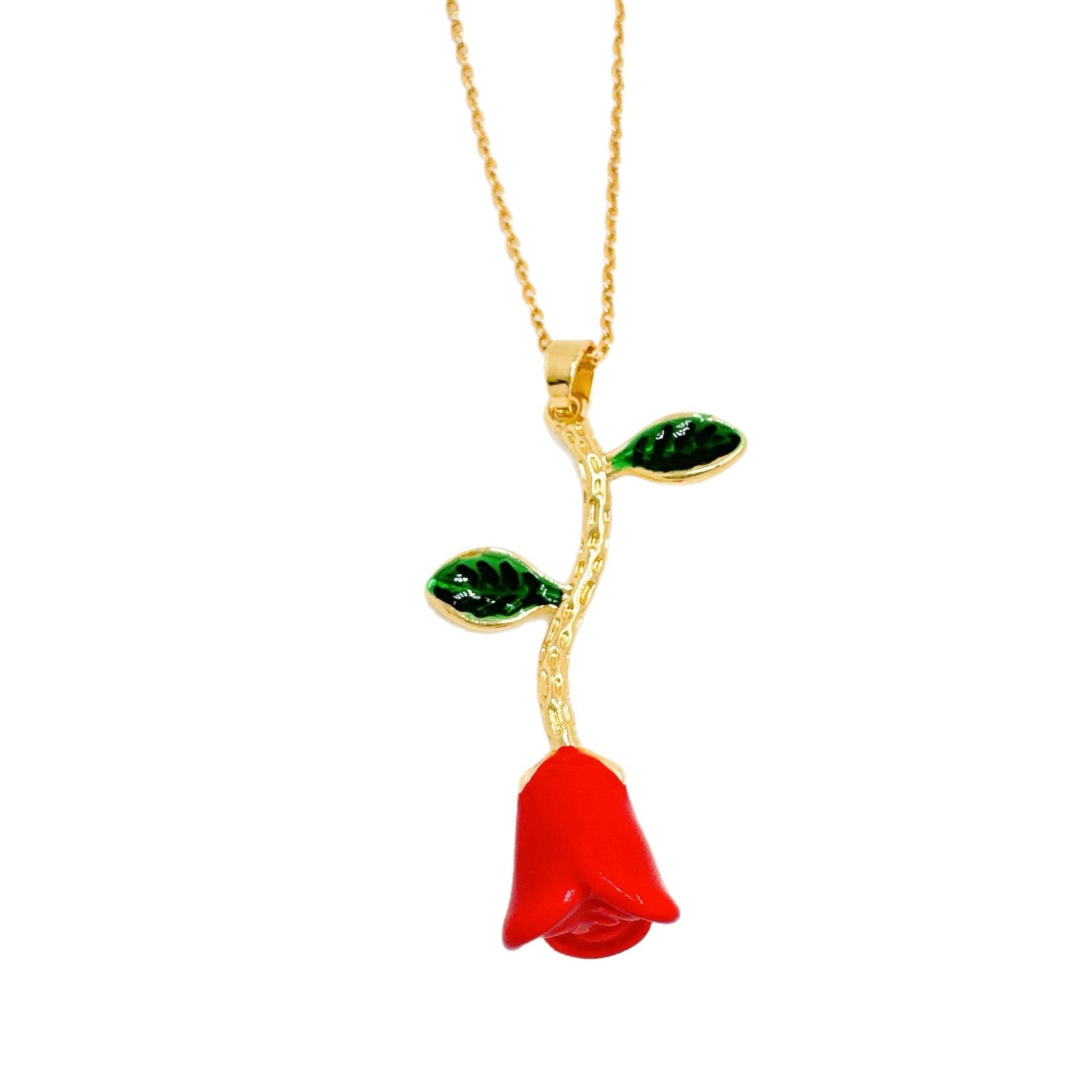 Wholesale Trendy  Pendant Necklace Gold Plated Copper Fashion Accessory