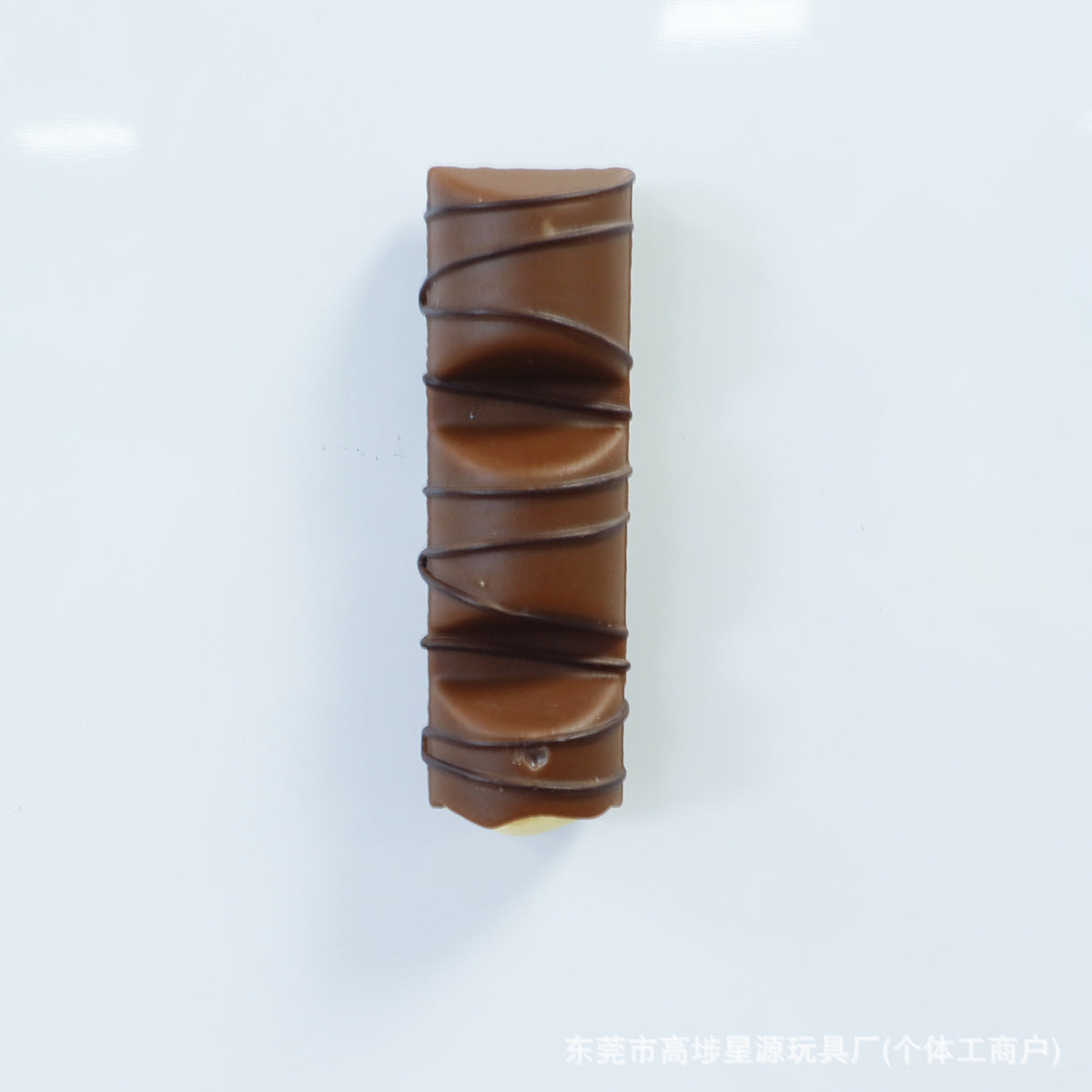 Wholesale Mini Artificial Resin Chocolate Cake Keychain Bag Charm Everyday Accessory