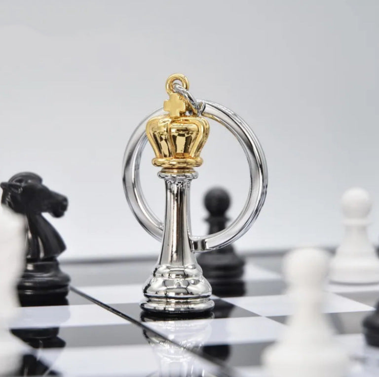 Wholesale Queen King Chess Bag Pendant Keychain