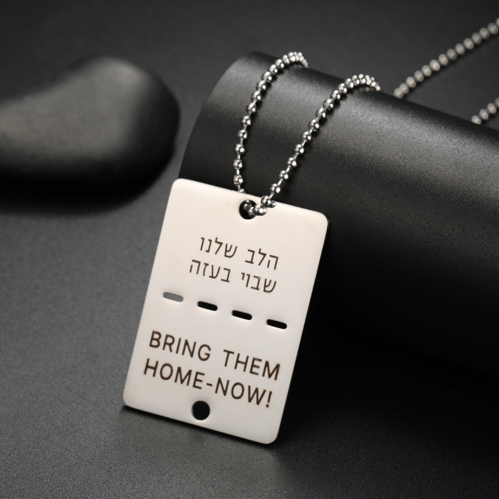 Wholesale Bring Them Home Now Stainless Steel Necklace Pendant ACC-NE-GeXiang003