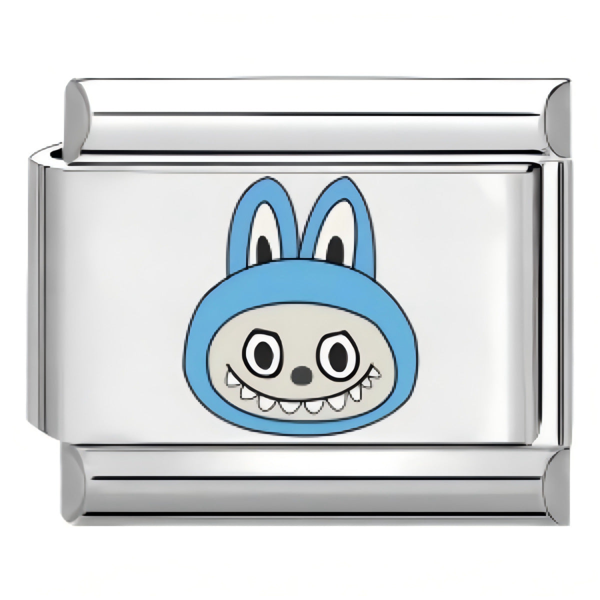 Wholesale 10pcs Italian Charm Bracelet 9mm DIY Splicing Cartoon Cute Stainless Steel Composable Bracelet