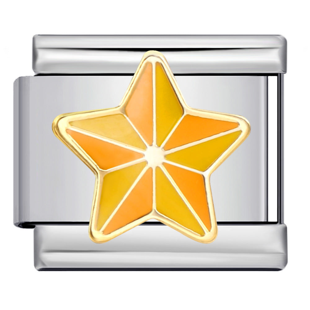 Wholesale  Italian Charm Bracelet 9mm DIY Christmas Series Creative Stainless Steel Composable Bracelet