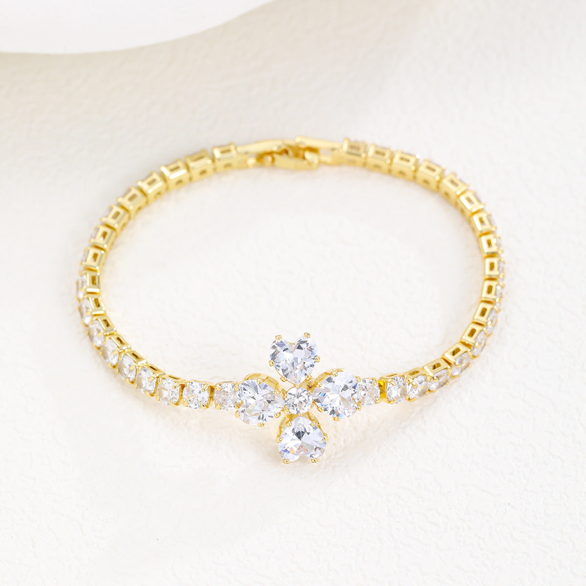 Wholesale Adjustable Bracelet for Women Simple and Luxurious Ladies Ins Diamond Bracelet