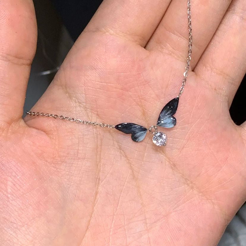 Wholesale Tourmaline  Necklace  Light Luxury Clavicle Chain