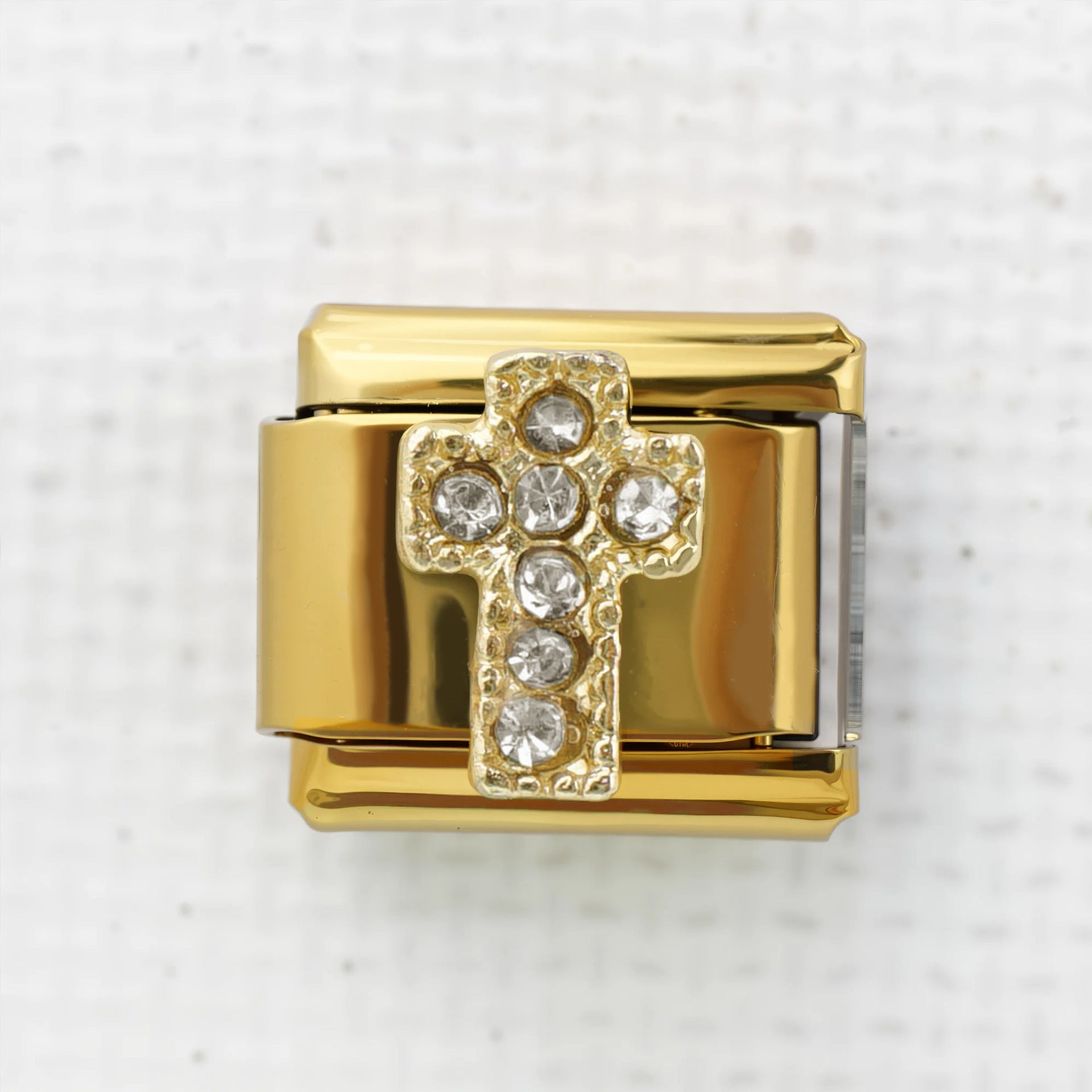 Wholesale 5pcs Italian Charm Bracelet 9mm DIY Splicing Perfume Bottle Bear Stainless Steel Composable Bracelet