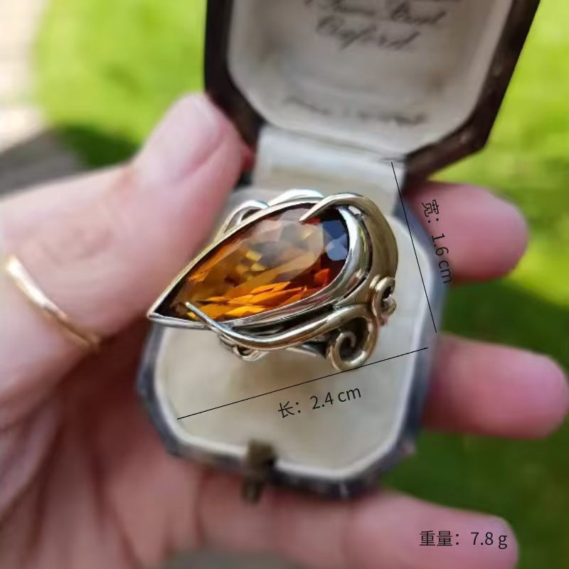Wholesale Zinc Alloy Geometric Ring with Ancient Silver Finish - Trendy Jewelry Accessory for Men