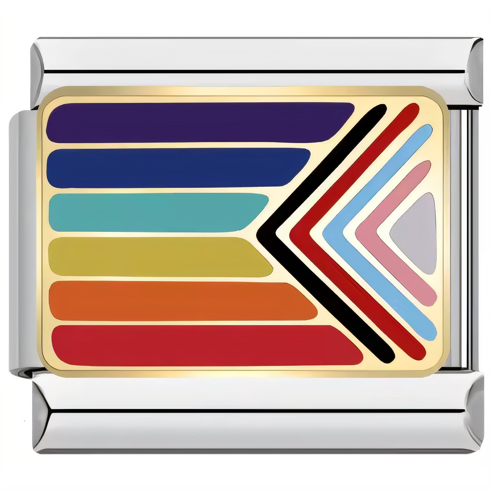 Wholesale  Italian Charm Bracelet 9mm DIY Cute Cartoon  Creative Stainless Steel Composable Bracelet