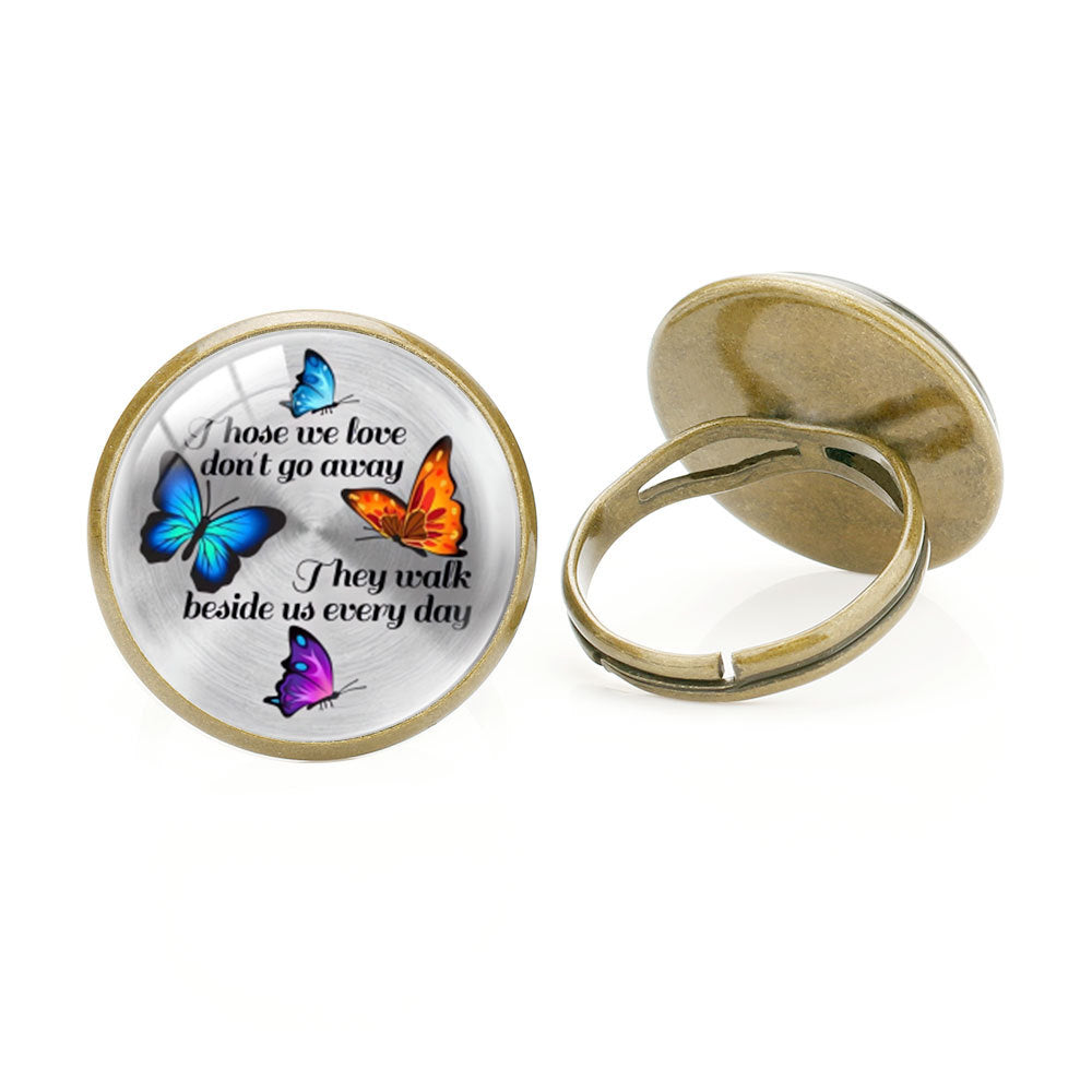 Wholesale mother's love MOM heart-shaped ring