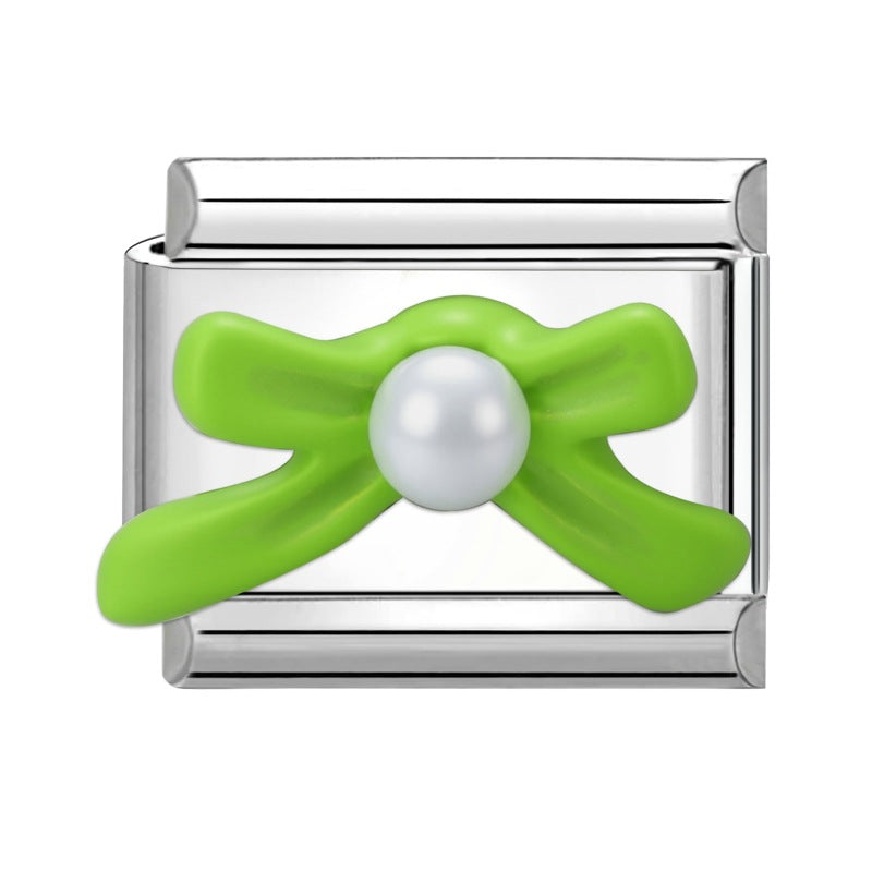 Wholesale Italian Charm Bracelet 9mm DIY Splicing Cute Creative Stainless Steel Composable Bracelet