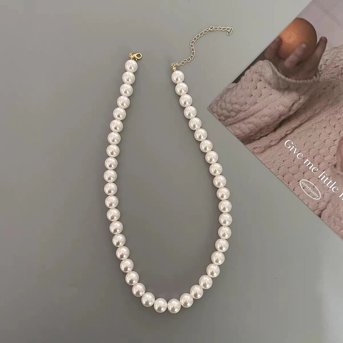 Wholesale Pearl Necklace Clavicle Chain Choker Necklace ACC-NE-Tongs009