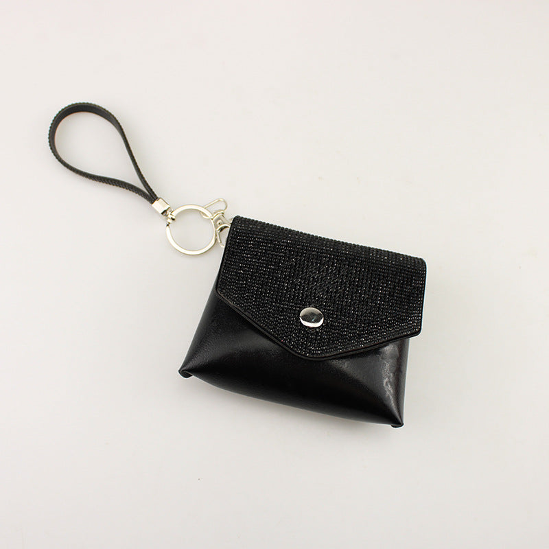 Wholesale Diamond Lipstick Tube Storage Bag Keychain ACC-KC-TMS012