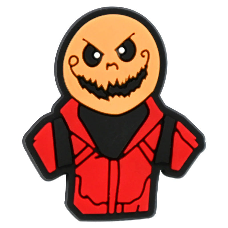 Wholesale Random 100pcs Horror Face Series Shoes Accessories Shoes Charms