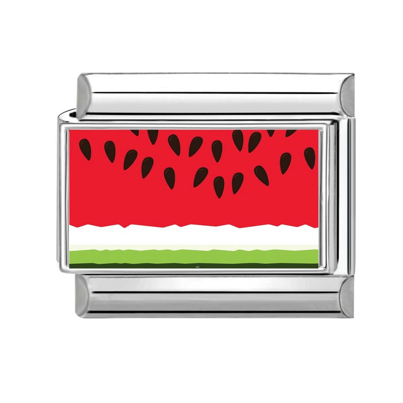 Wholesale 9mm Italian Charm Starter Bracelets DIY Heart Flower Evil Eye Series Stainless Steel Composable Bracelet