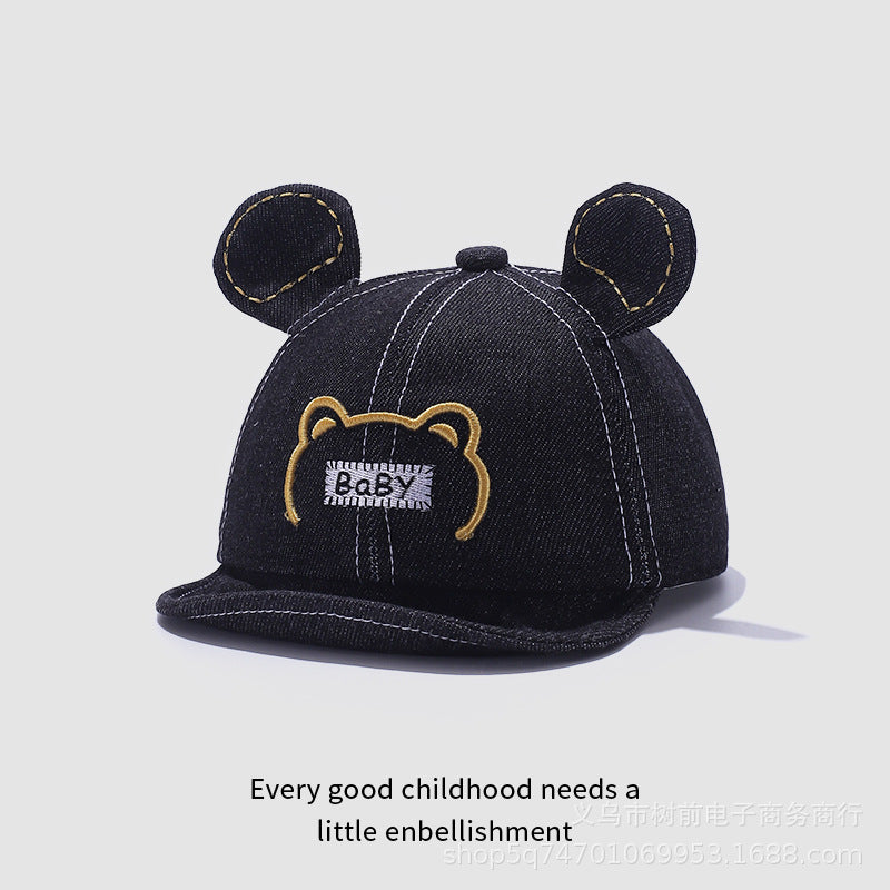 Wholesale Denim sun visor cap cap thin baby sunscreen cap baseball cap