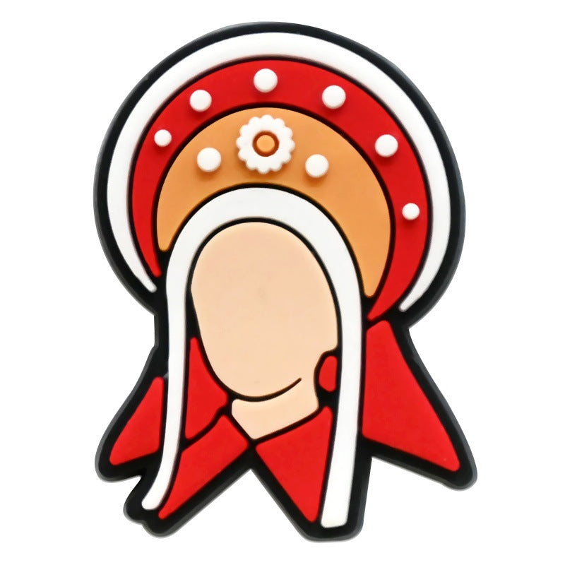 Wholesale Random 200pcs Russian Series Shoe Accessories Shoe Charms