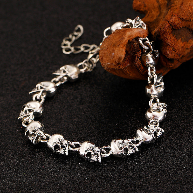 Wholesale Gothic Punk Skull Bracelet Fashion Accessory  Gift