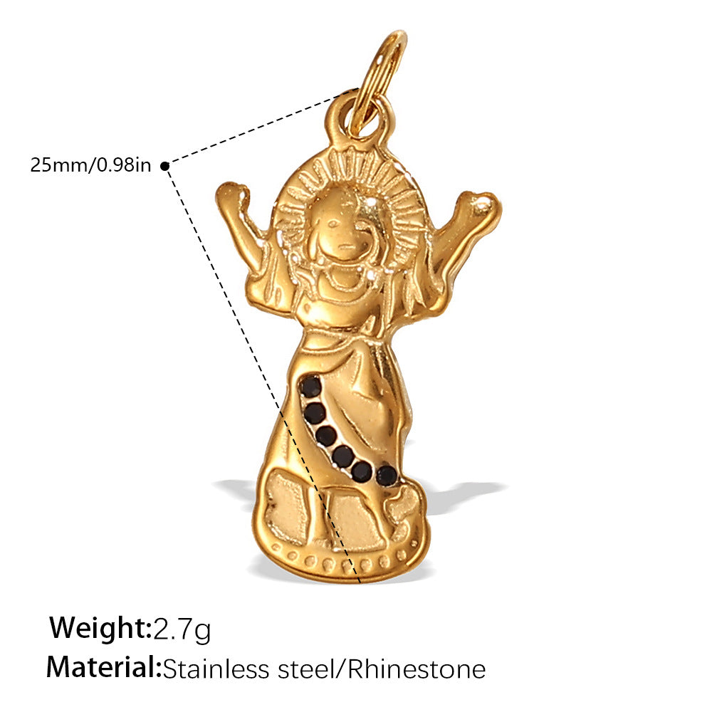 Wholesale DIY  Plated 18K Gold Palm Eye   Charms