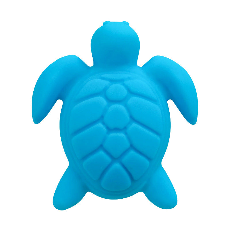 Wholesale of 10PCS Animal Turtle Cartoon Food grade Silicone Beads ACC-BDS-WDX040