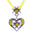Wholesale Oktoberfest Vintage Heart Diamond Necklace
