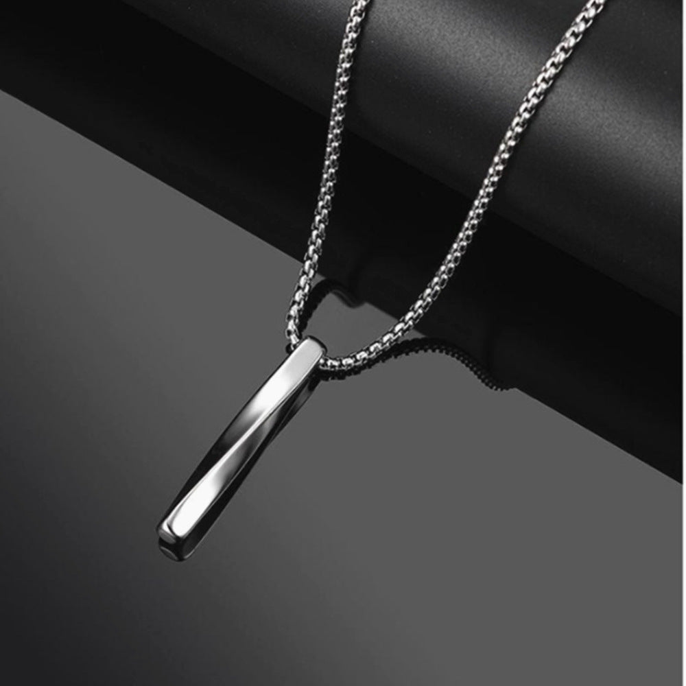 Wholesale Spiral Stainless Steel Necklace ACC-NE-JiaMi001