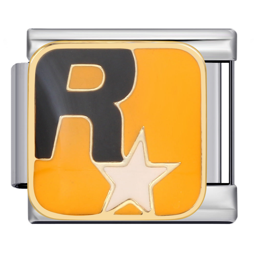 Wholesale Italian Charm Bracelet 9mm DIY Splicing Removable Stainless Steel Composable Bracelet