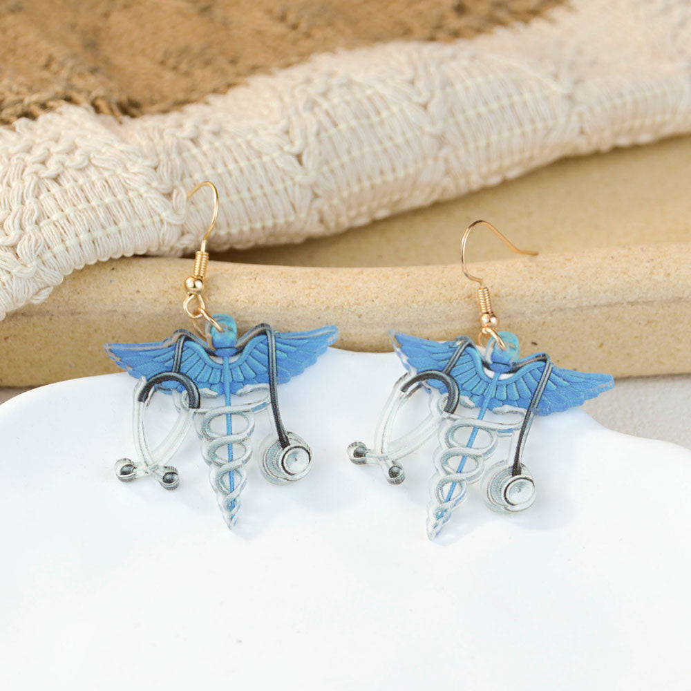 Wholesale Water Cup Acrylic Earrings
