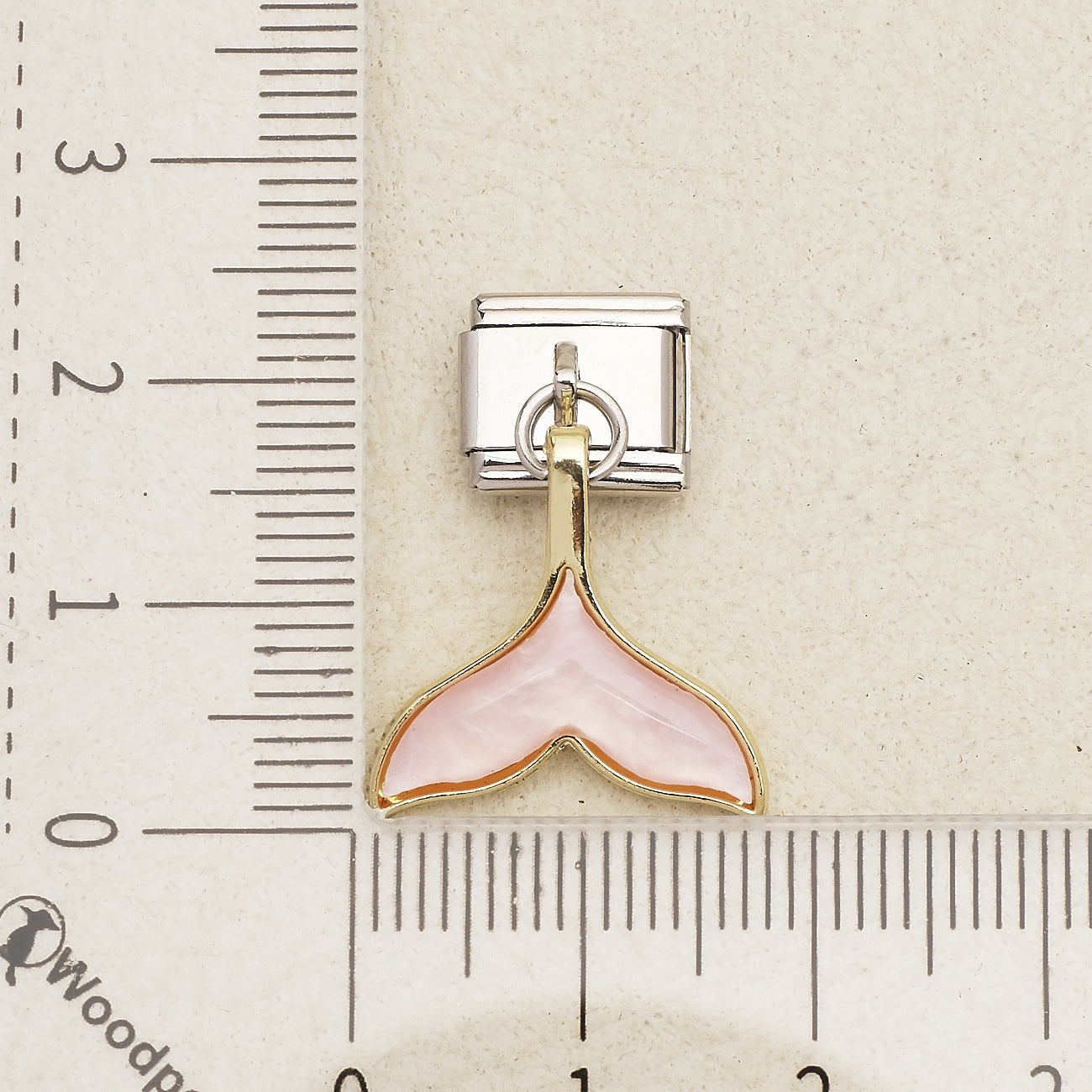 Wholesale Italian Style Stainless Steel Pendant Charms Heart Butterfly Shell Moon Flower Fish Tail DIY Jewelry Making Accessory For Boutique Resale