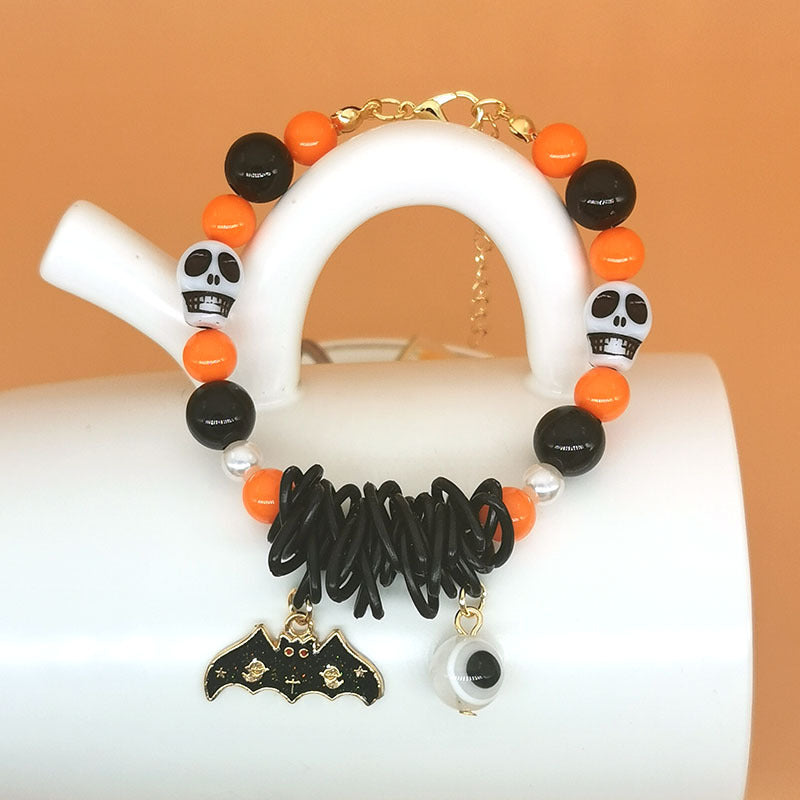 Wholesale Halloween Pumpkin Ghost Cat Zombie Skull Bracelet ACC-BT-Haol004