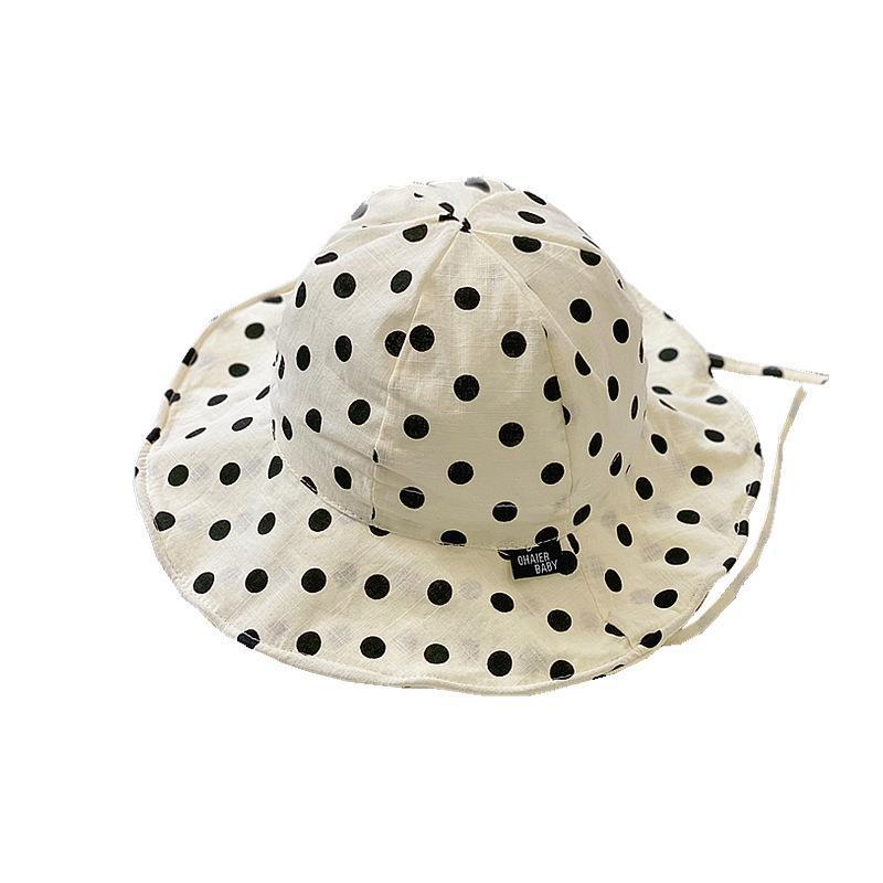 Wholesale Baby Sun Hat with Large Brim Baby Hat Sun Protection Sun Bucket Hat ACC-KH-DaQi002