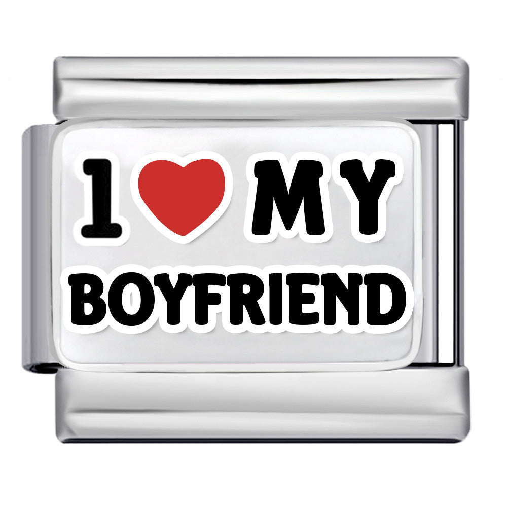 Wholesale 9mm Italian Charm Starter Bracelets DIY Family Series Stainless Steel Composable Bracelet