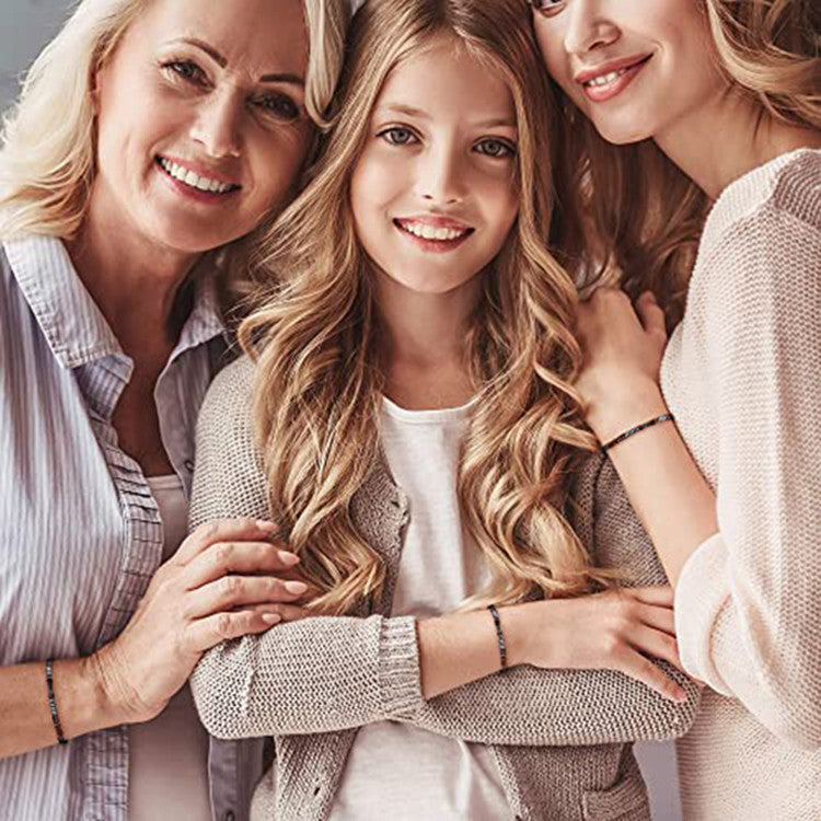 Wholesale Morse Code Letter Number Couple Bracelets