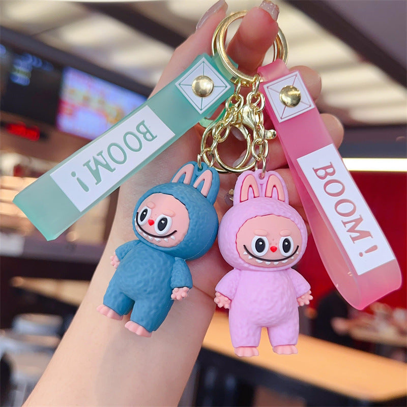 Wholesale Cartoon PVC Soft Glue Cute Keychain ACCVIP-KC-YueWei003