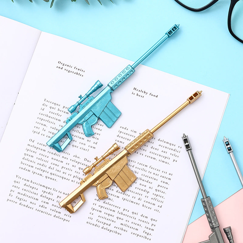 Wholesale Creative 98K sniper rifle machine gun shape gel pen