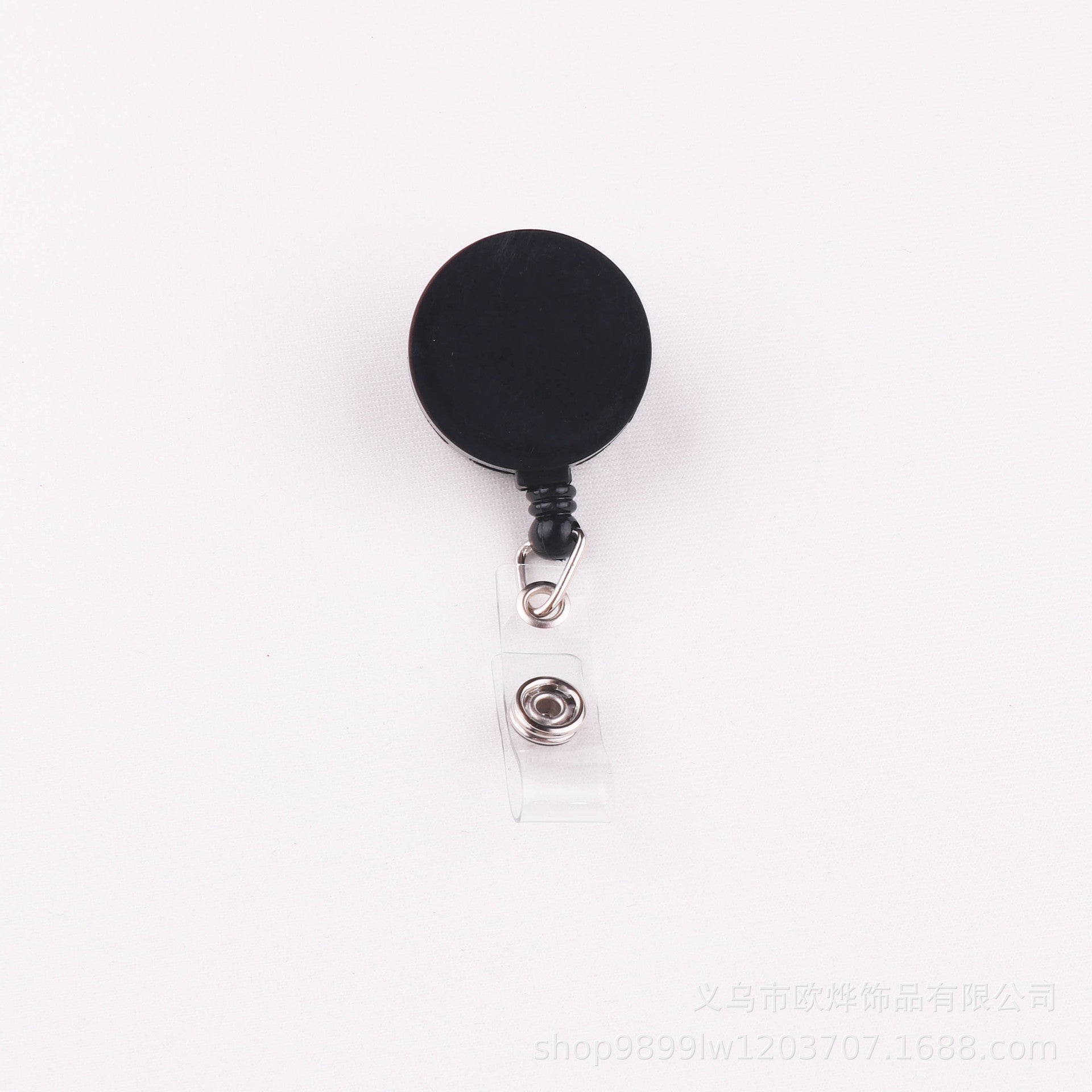 Wholesale 10pcs DIY Glossy Flat Easy Pull Badge Reels Retractable Keychains ACC-KC-OuYe002