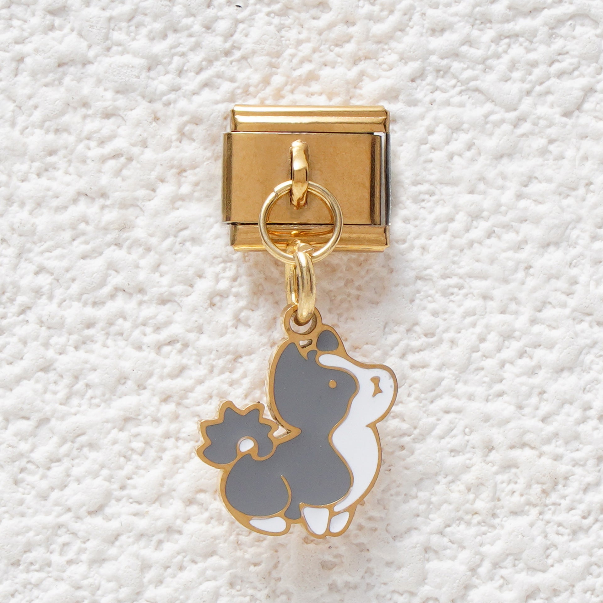 Wholesale Italian Charm Bracelet 9mm DIY Splicing Creative Pattern Pendant Stainless Steel Composable Bracelet