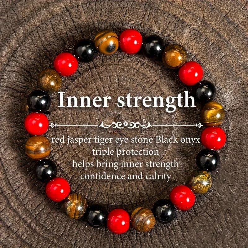 Wholesale Tiger Eye Stone Beaded Bracelet Stylish Fashion Jewelry Accessory For Gift And Boutique Resale