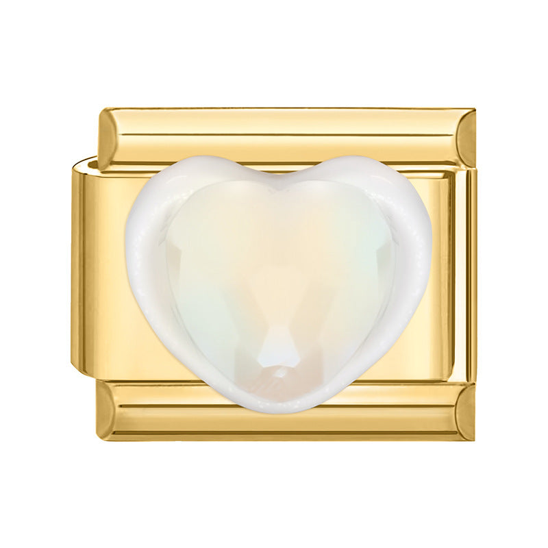 Wholesale Italian Charm Bracelet 9mm DIY Splicing Cute Creative Stainless Steel Composable Bracelet