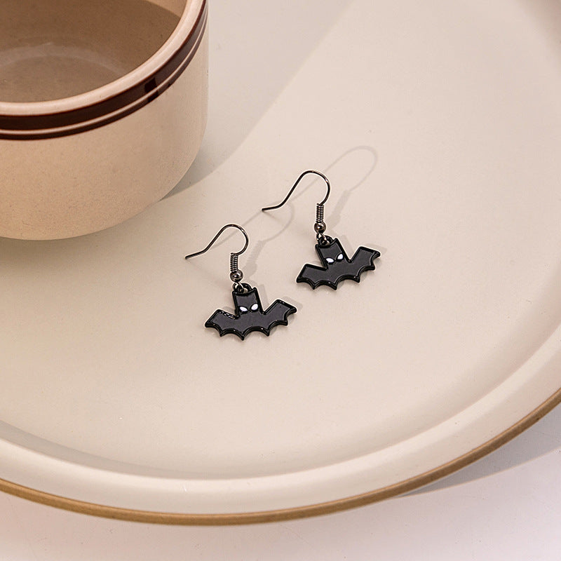 Wholesale Halloween Ghost Spider Web Gothic Earrings ACC-ES-MDD035