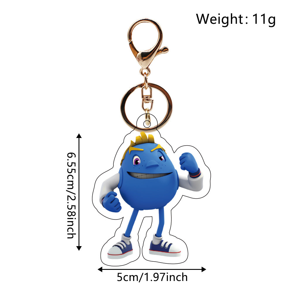Wholesale acrylic game cartoon Keychains ACCVIP
