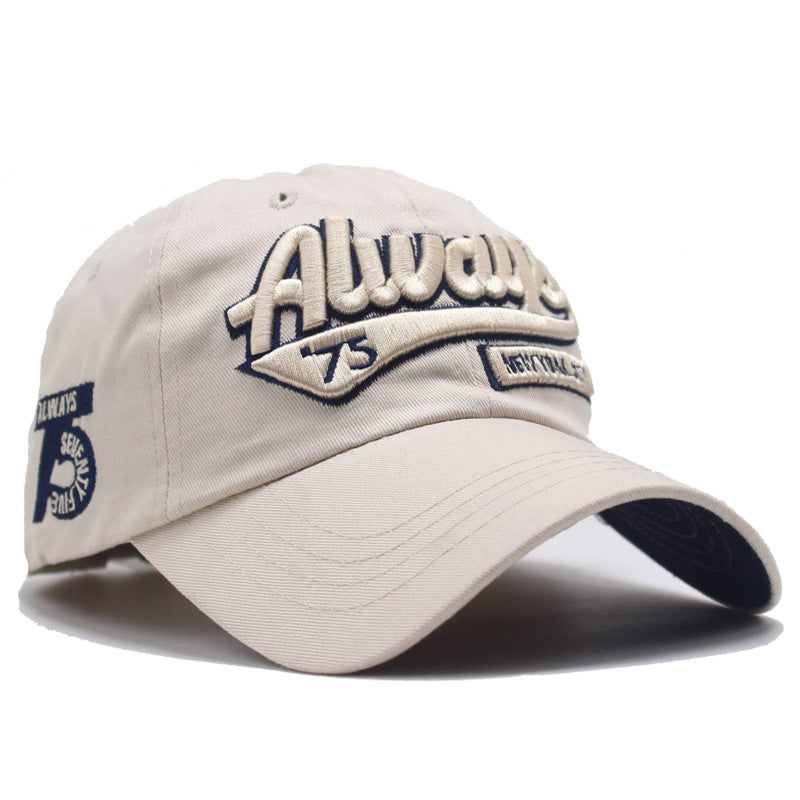 Wholesale Embroidered lettering baseball cap
