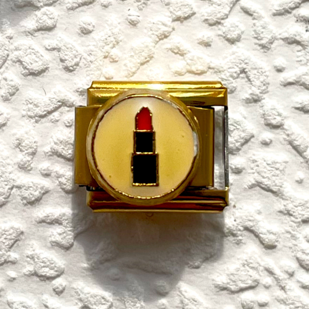 Wholesale 5pcs Italian Charm Bracelet 9mm DIY Splicing Gold Base Dice Series Stainless Steel Composable Bracelet