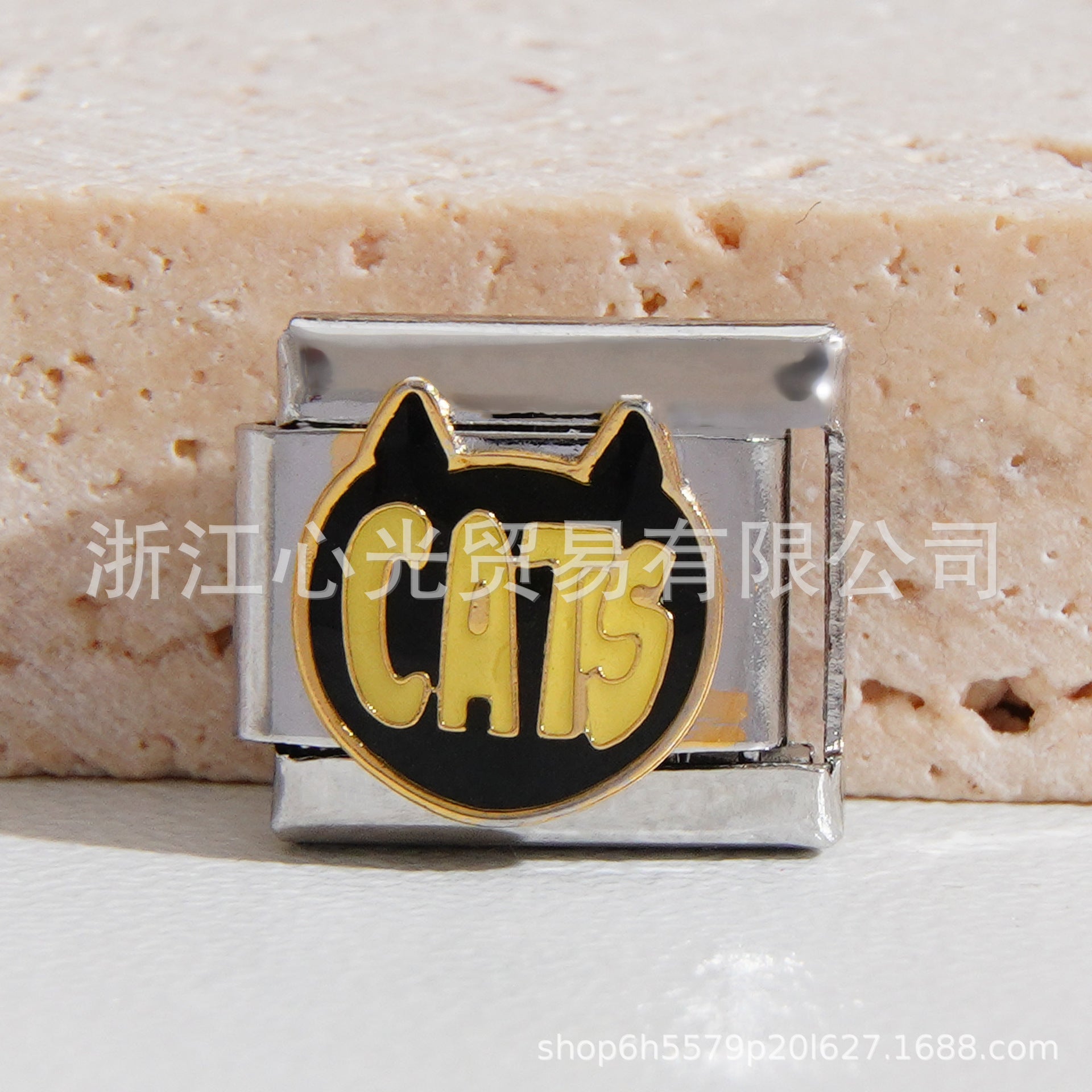 Wholesale Italian Charm Bracelet 9mm DIY Splicing Cute Creative Stainless Steel Composable Bracelet