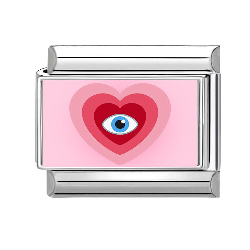 Wholesale 9mm Italian Charm Starter Bracelets DIY Flower Series Stainless Steel Composable Bracelet