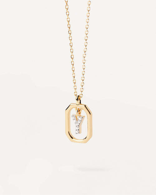 Wholesale Silver MINI Letter Necklace