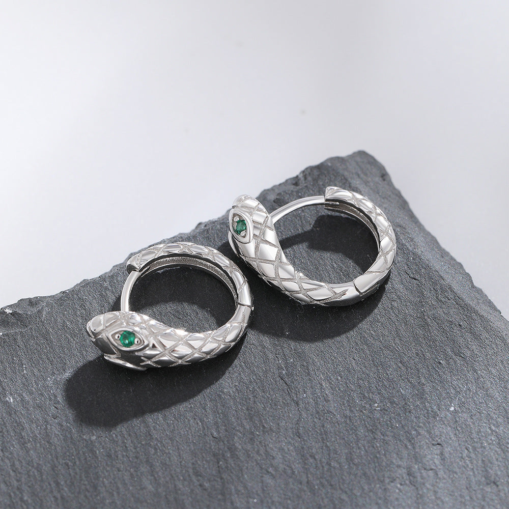 Wholesale S925 Silver Spirit Serpentine Earrings