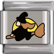 Wholesale Italian Charm Bracelet 9mm DIY Splicing Bat Witch Stainless Steel Composable Bracelet