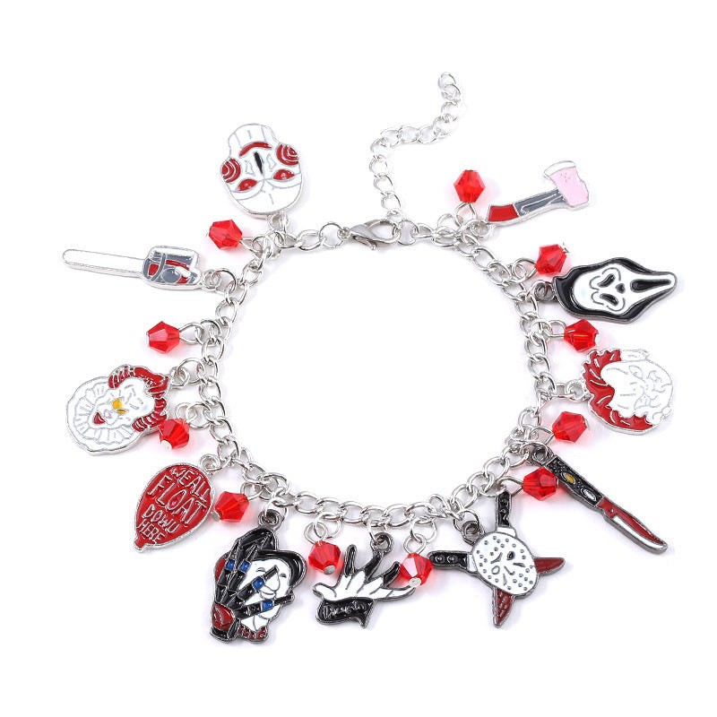 Wholesale Halloween Clown Horror Bracelet ACC-BT-MuMing003