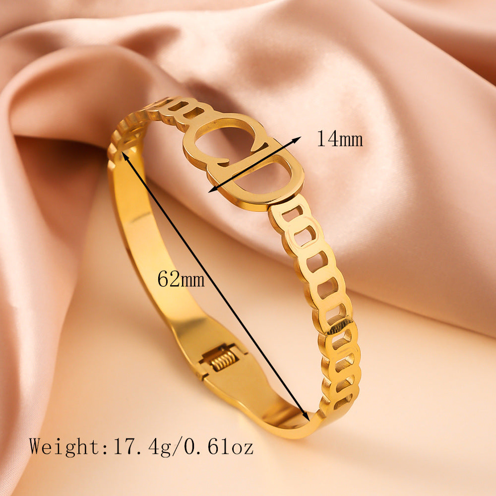 Wholesale New Style Titanium Steel Bracelet ACC-BT-Ruif013